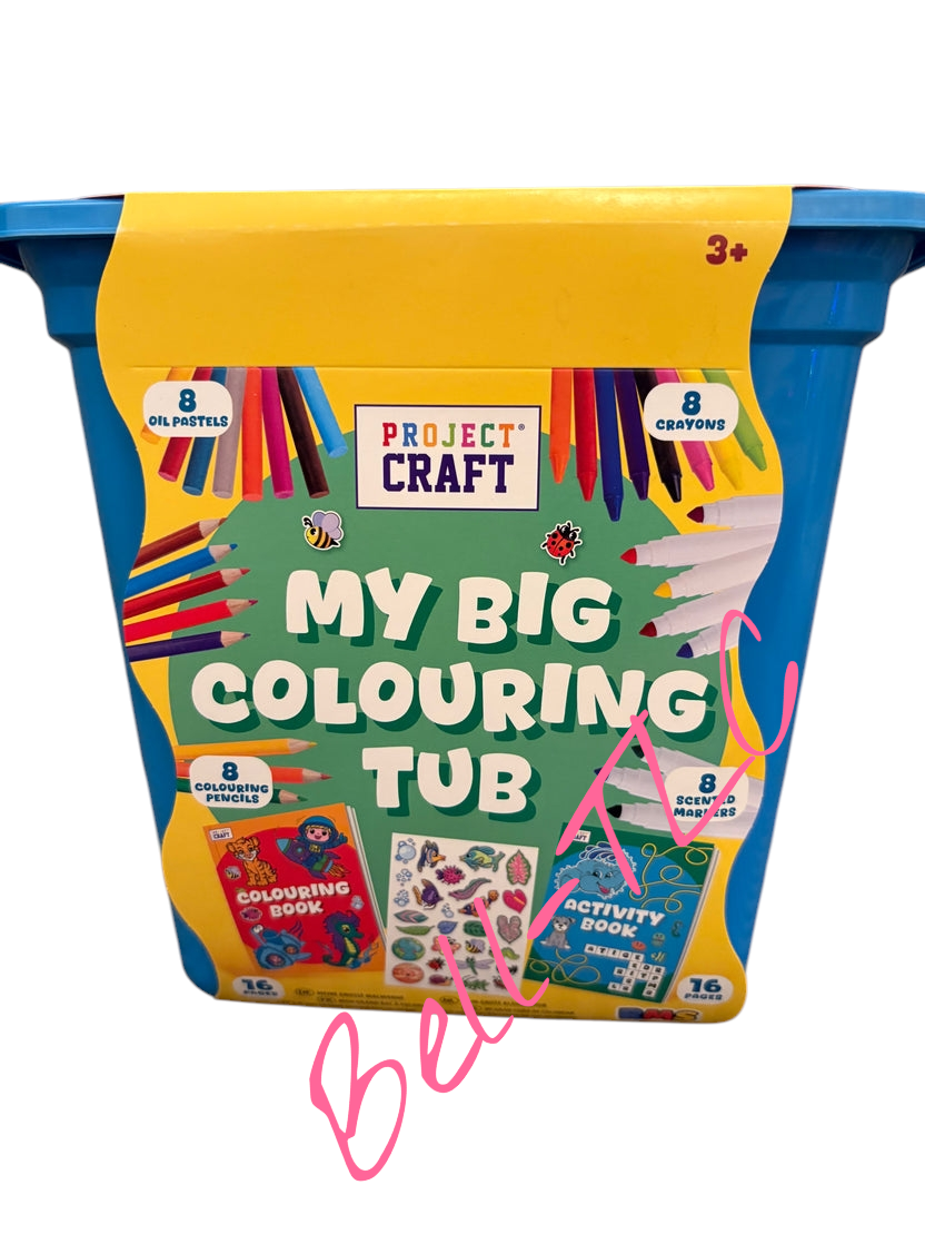 My Big Colouring Tub