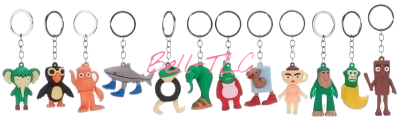 Italian Brainrot Character Keyring