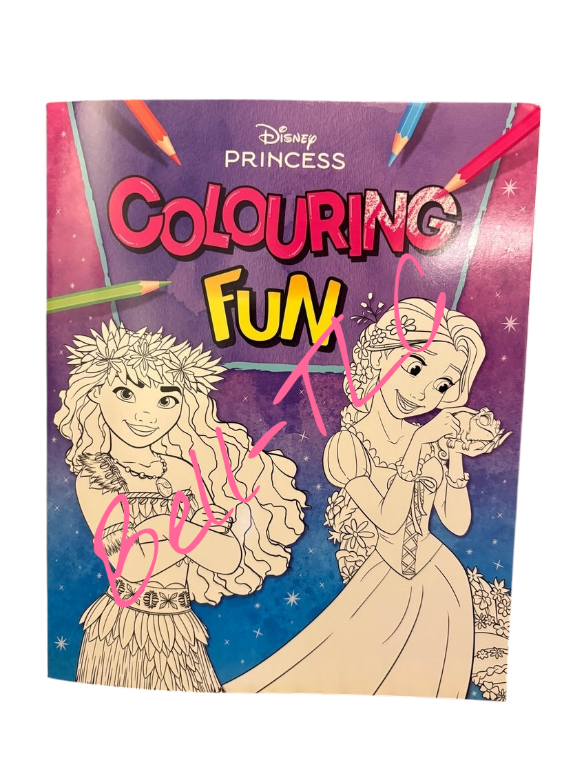 Disney Princess Colouring Fun Book