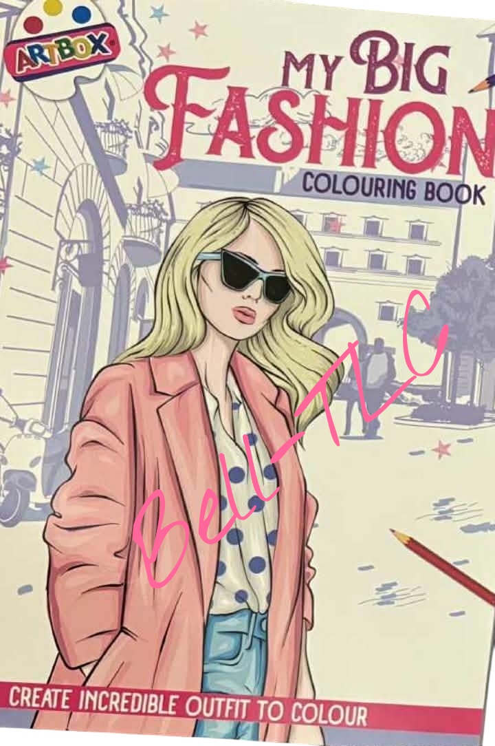 Assorted Activity And Colouring Book