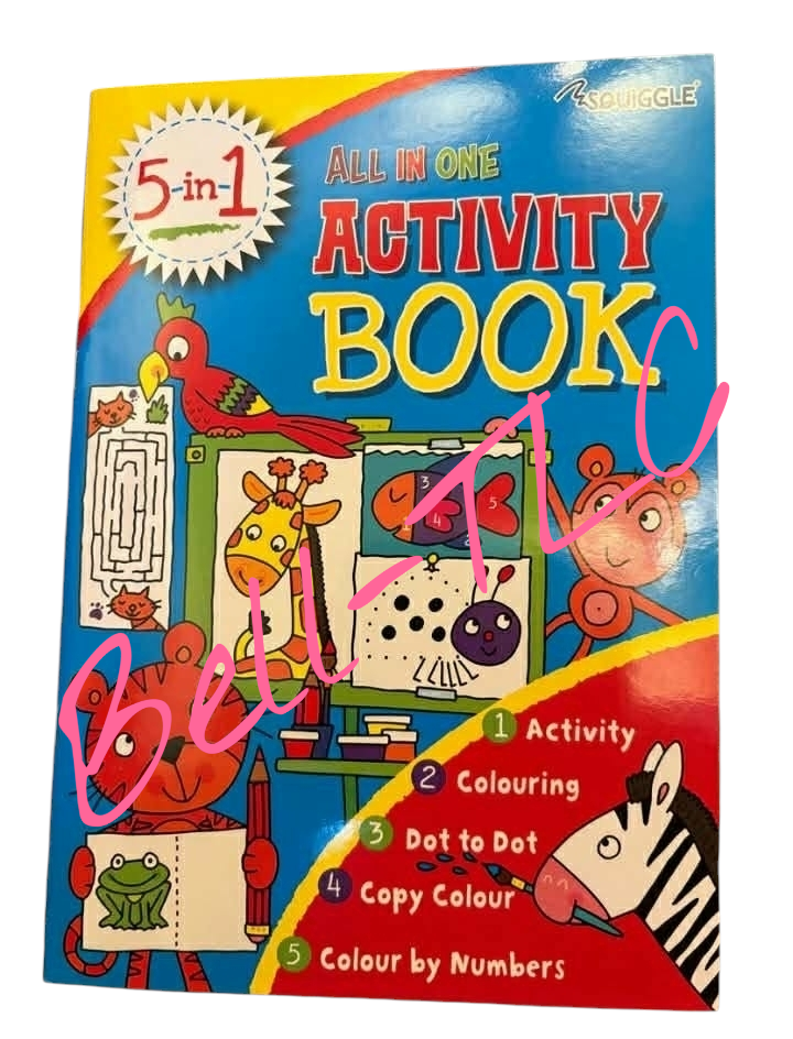5 in 1 Activity book